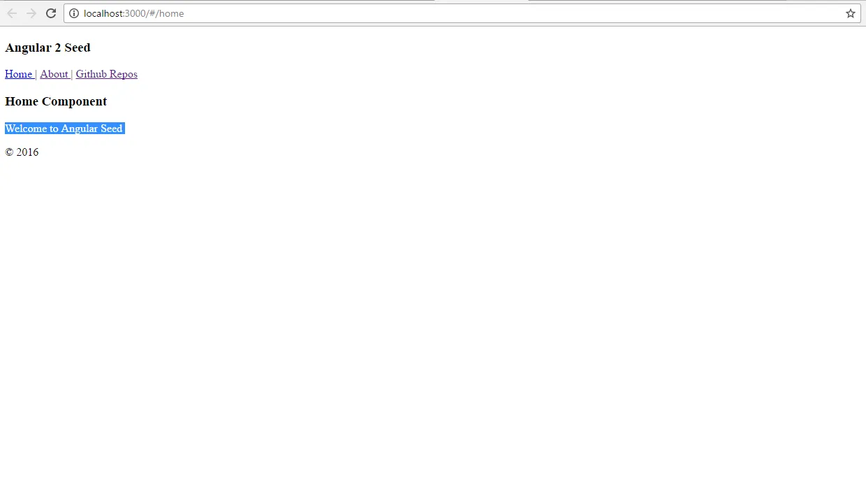 Doğru çalışan Angular2
